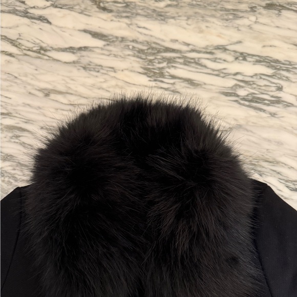 Zara Wool coat with removable Faux Fur - Picture 10 of 11